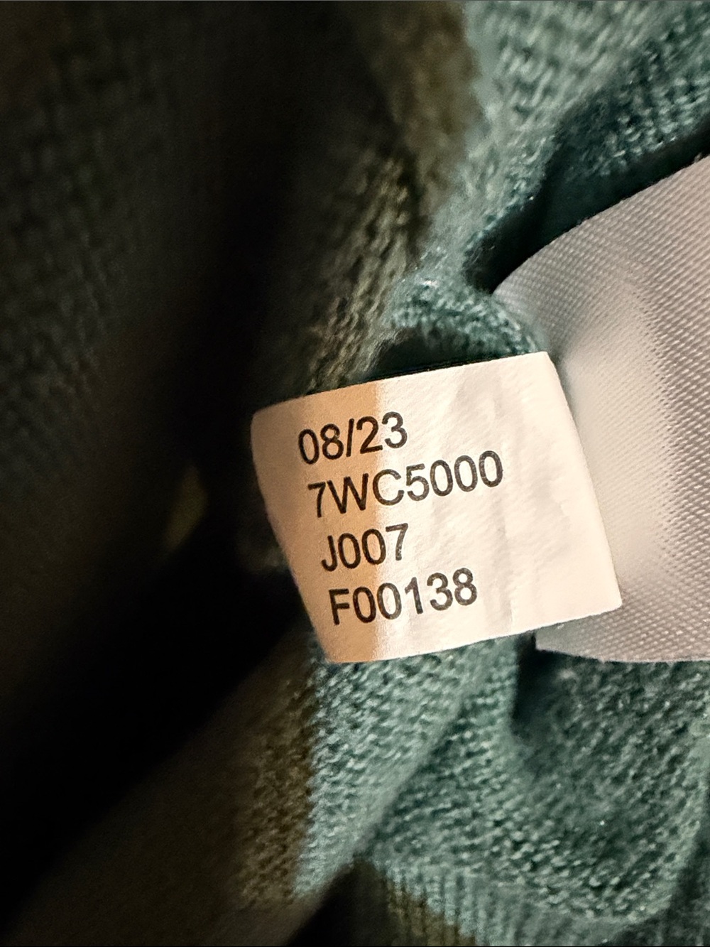 Lucky Brand Teal Green V-Neck Sweater Size Medium lightweight - Picture 4 of 5